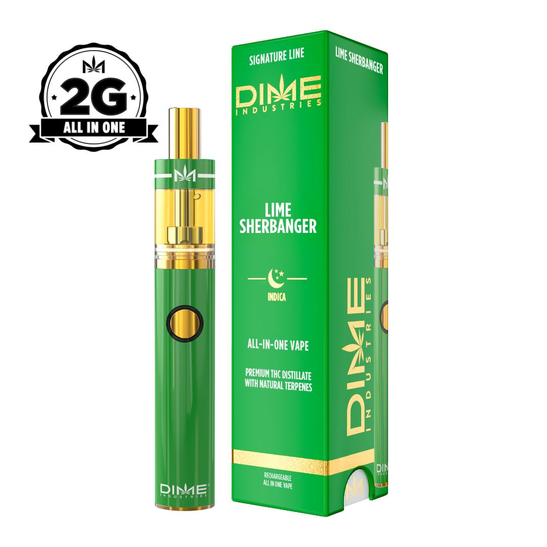 Dime Industries - Lime Sherbanger | 2G All In One Device - 1