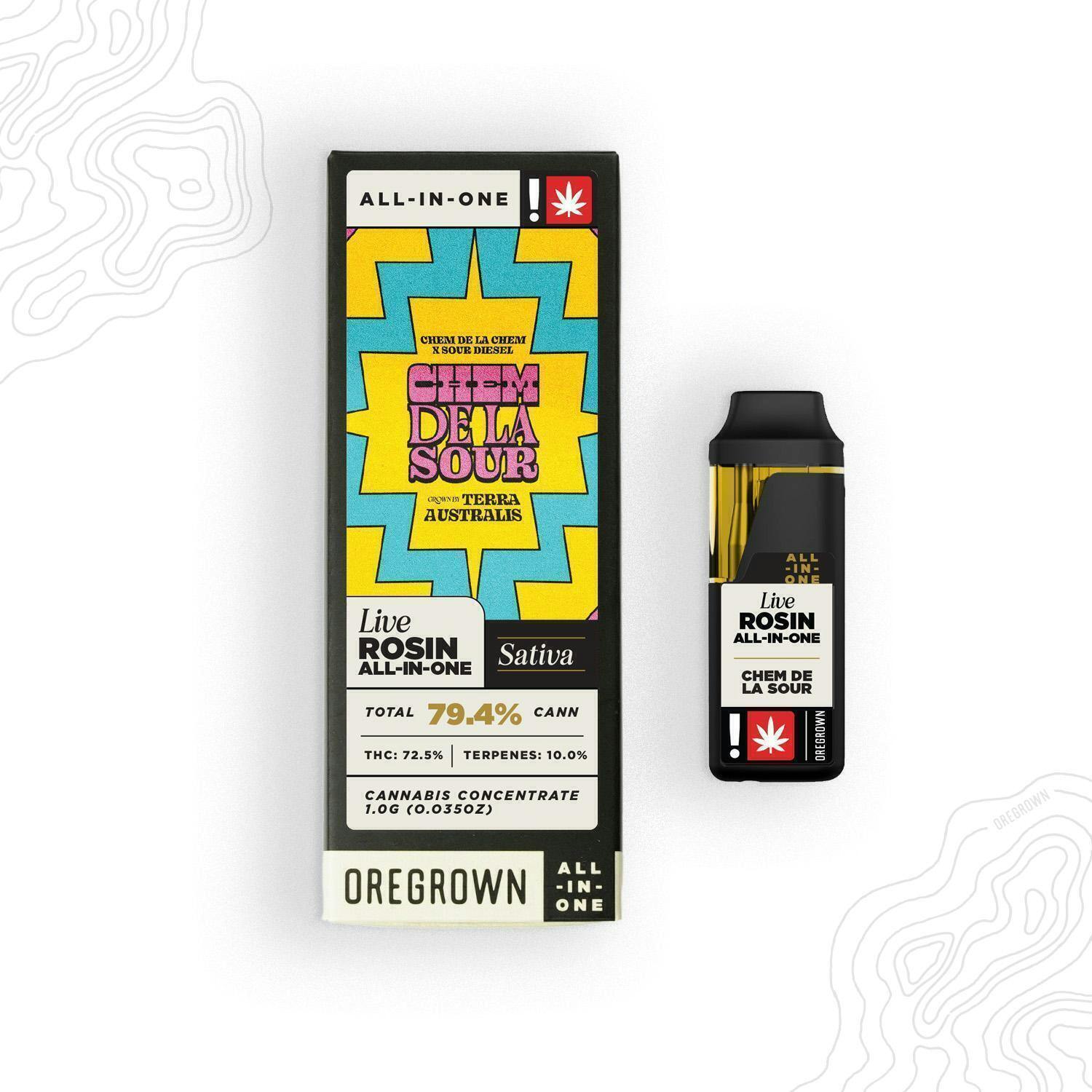 Oregrown - Chem de la Sour | Disposable | 1g - 1