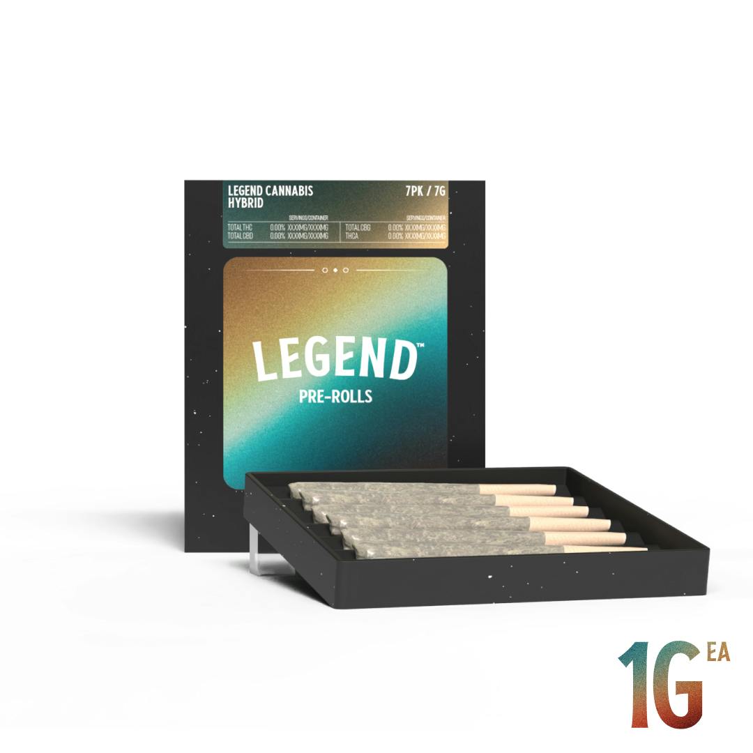 LEGEND - Mr. Teeny | Joints | 1g | 7pk - 1