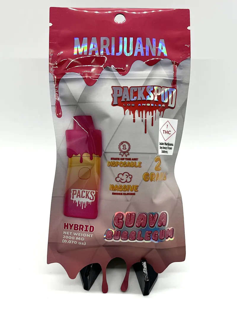 Packwoods Guava Bubblegum Disposable 2g