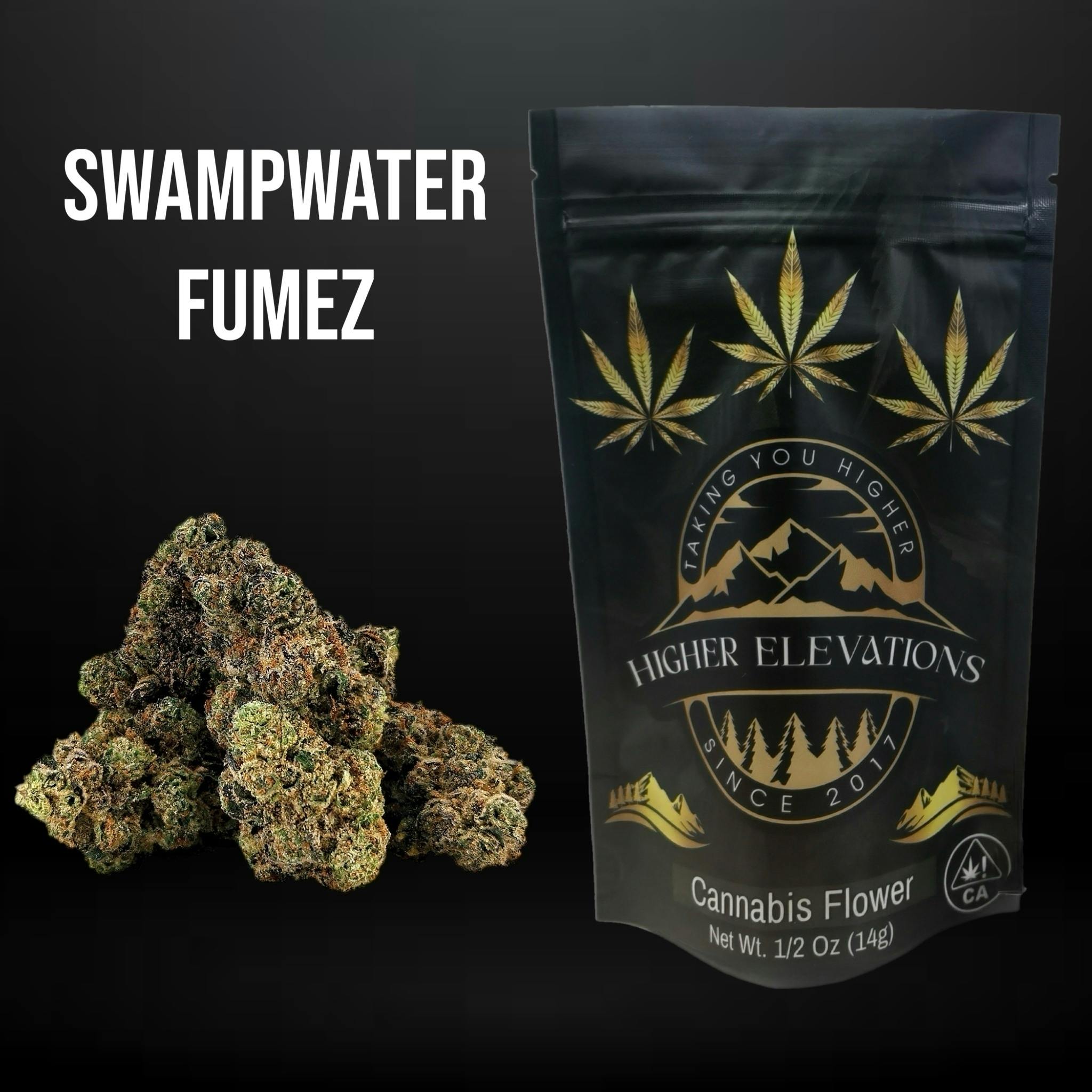 Higher Elevations Cannabis Company - Swampwater Fumez | Smalls | 14g - 1