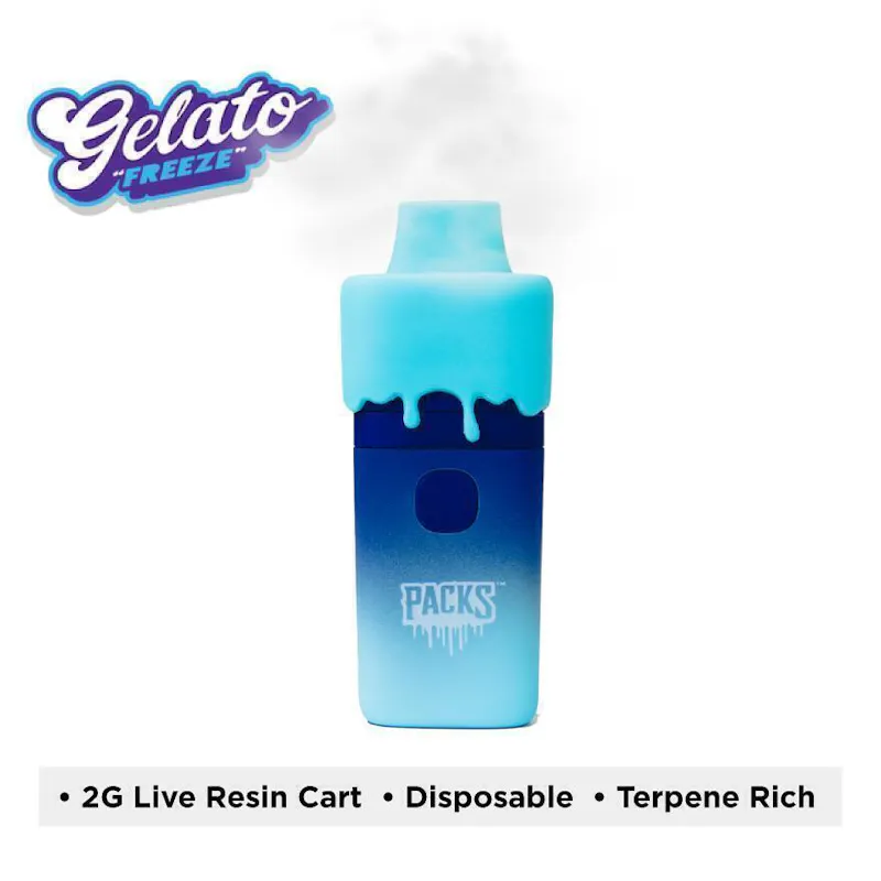 Packwoods Gelato Freeze Disposable 2g disposable