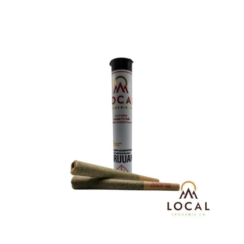 Local Cannabis Company - Green Flash | Joints | 0.5g | 2pk - 1