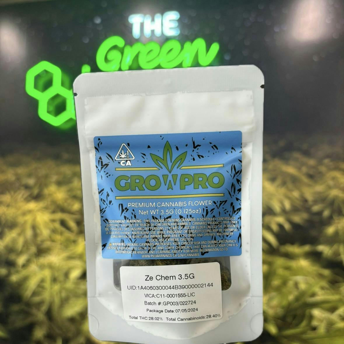 GrowPro - Ze Chem 3.5G - Eighth
