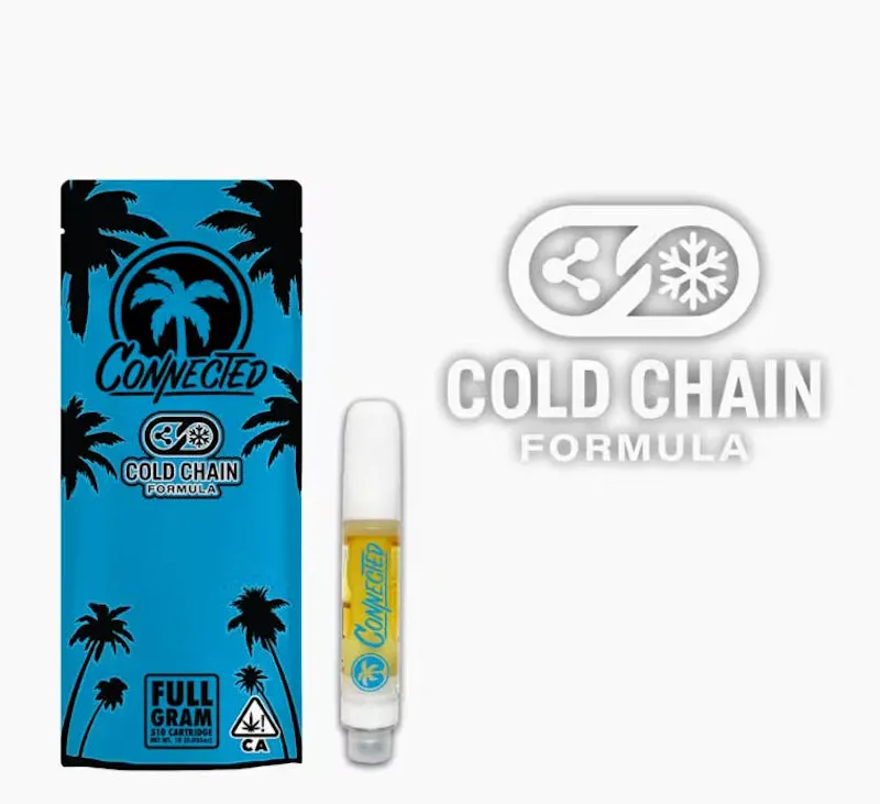 Connected Cannabis Co. Blue Andeeze Cold Chain Cartridge 1g