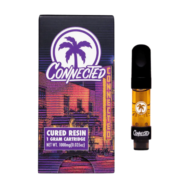 Connected Cannabis Co. Grand Daddy Purps Cured Resin Cartridge 1g