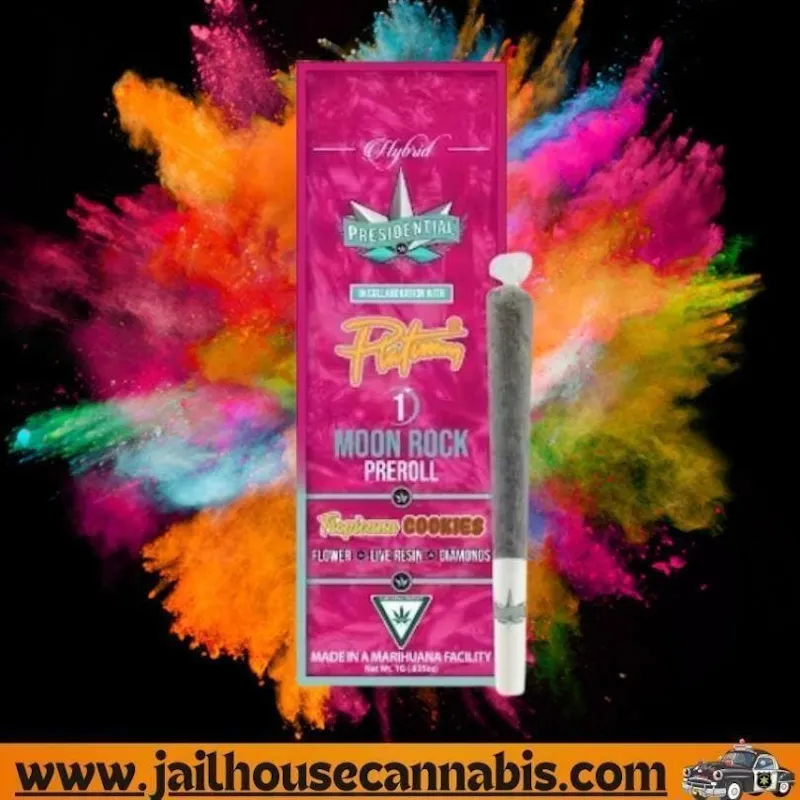 Presidential Tropicana Cookies Moon Rock Infused Joint 1g pre-roll