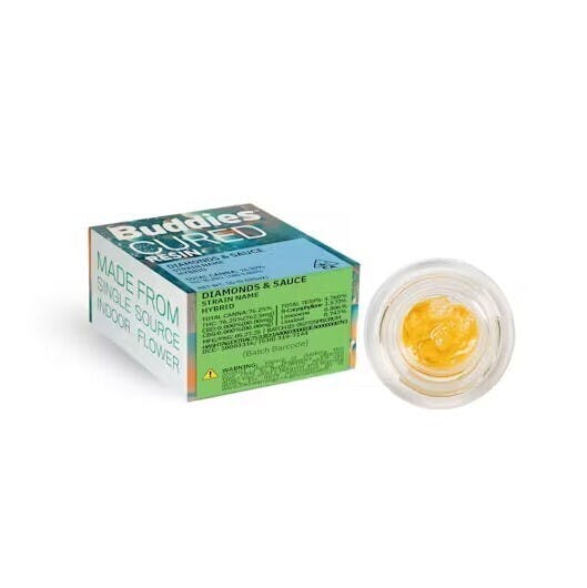 Buddies Brand - Snow Cone | Live Resin Diamonds & Sauce Concentrate | 1g - 1