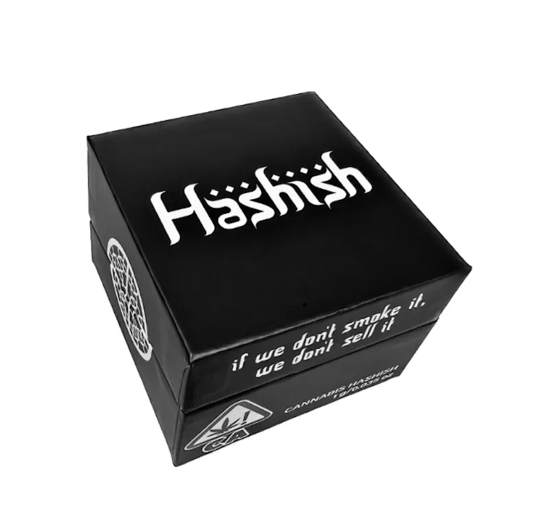 Hashish Gush Mintz Ice Water Hash Temple Ball 1g concentrate