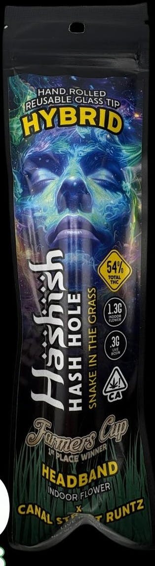 Hashish - Hashish | Headband | Hash Hole Infused Joint | 1.6g - 1
