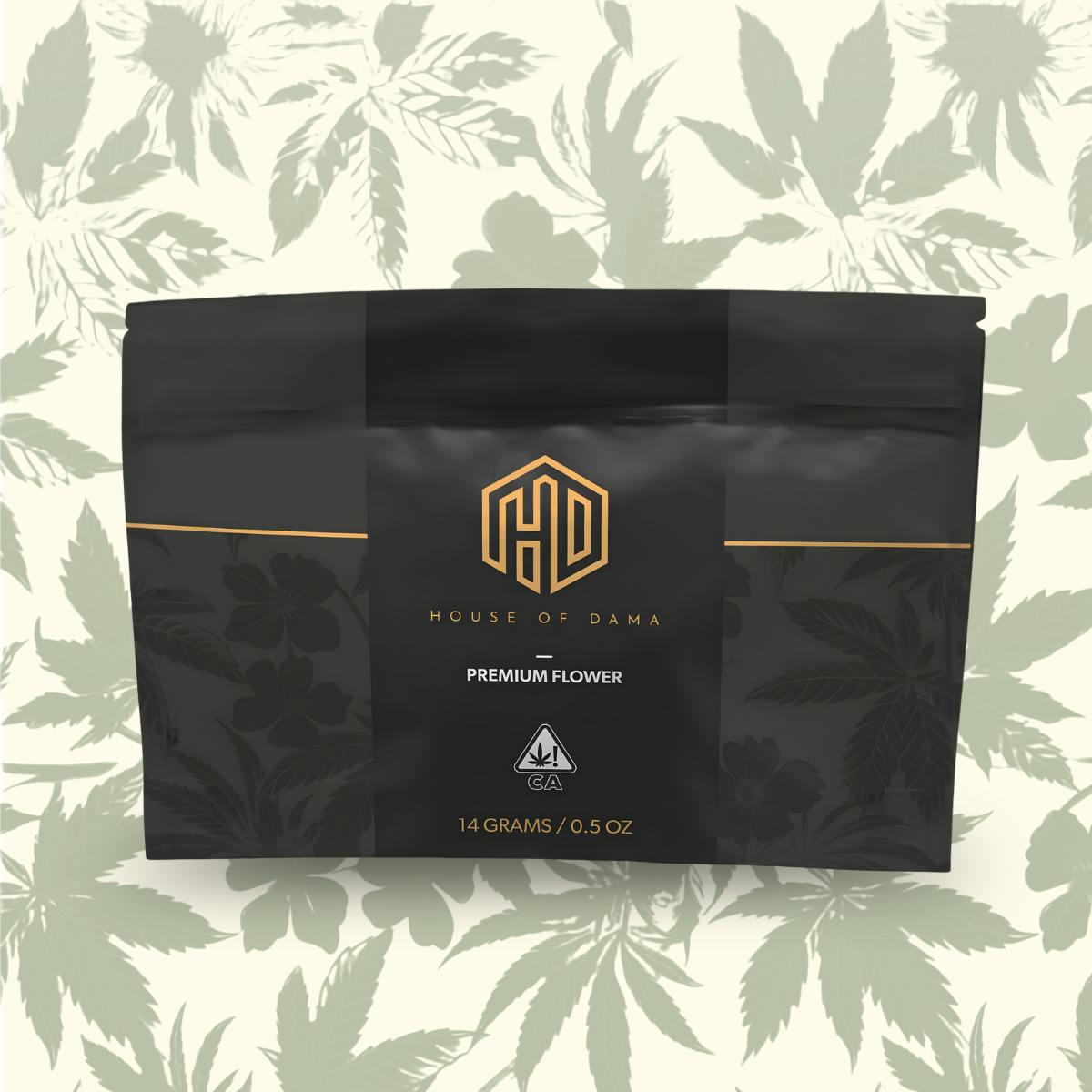 House of Dama - Frost Kush – Premium Flower – 14g Mylar - 1