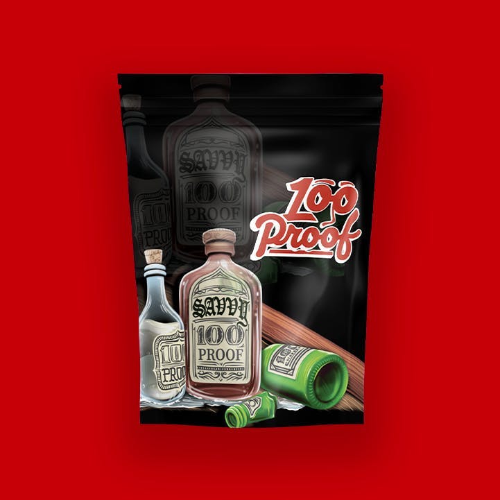 Savvy - Savvy 100 Proof | Guava Cooler | Infused Flower | Ground | 7g - 1