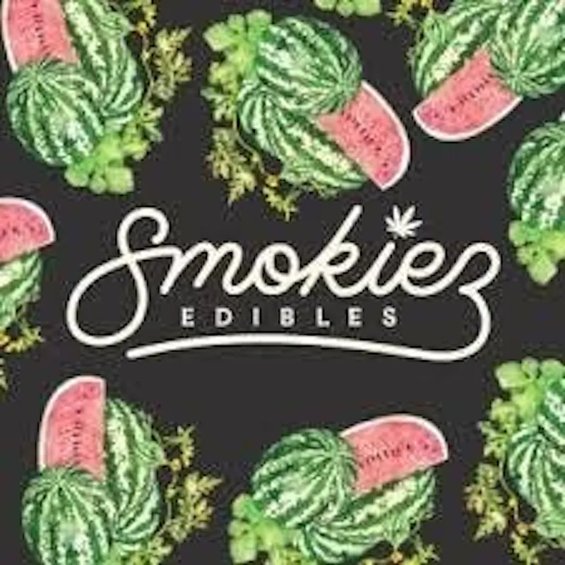 Smokiez Sour Jamberry Fruit Chews 100mg 10ct 10mg/ea