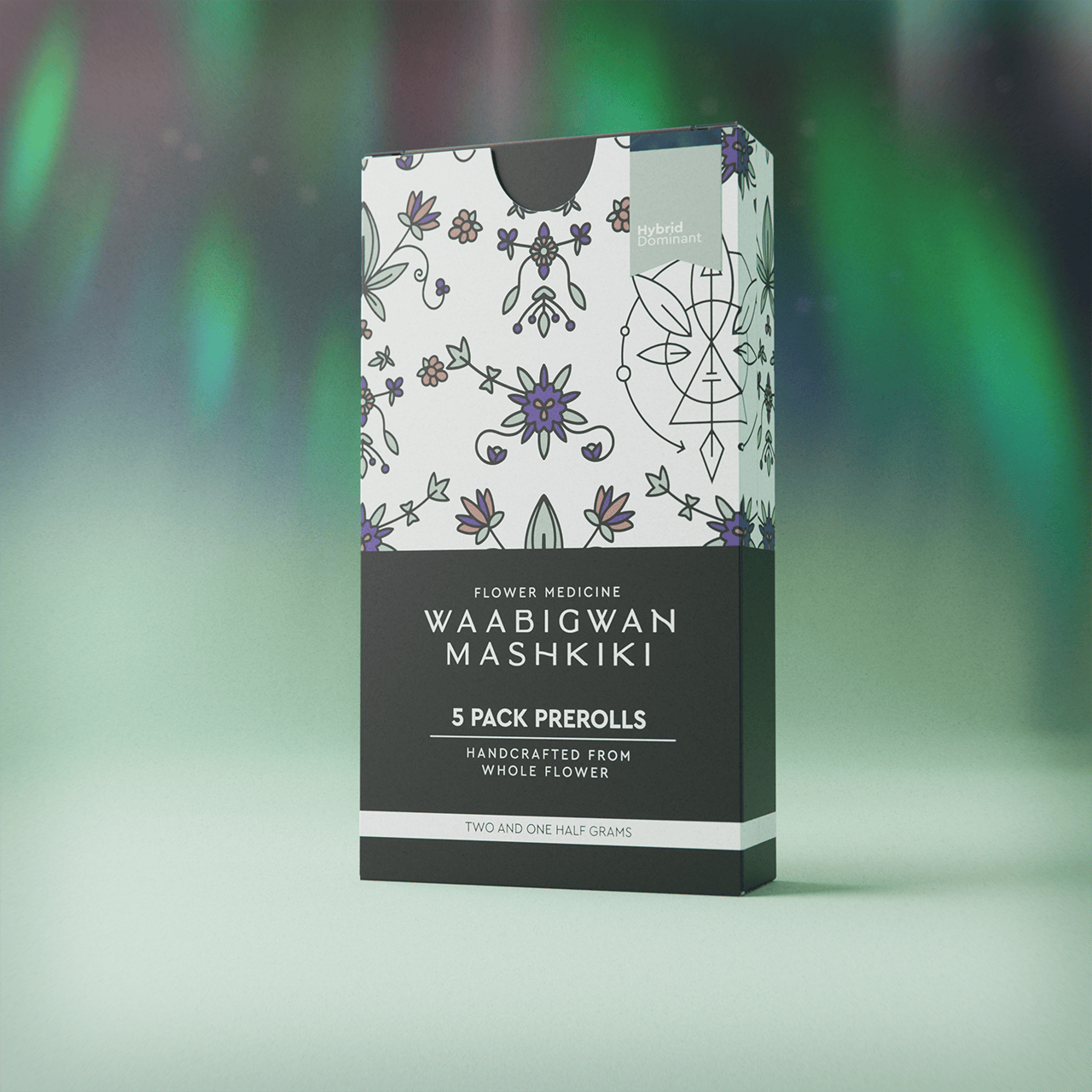 Waabigwan Mashkiki - Jet Fuel Gelato- 5pk- 0.5g- Preroll - 1