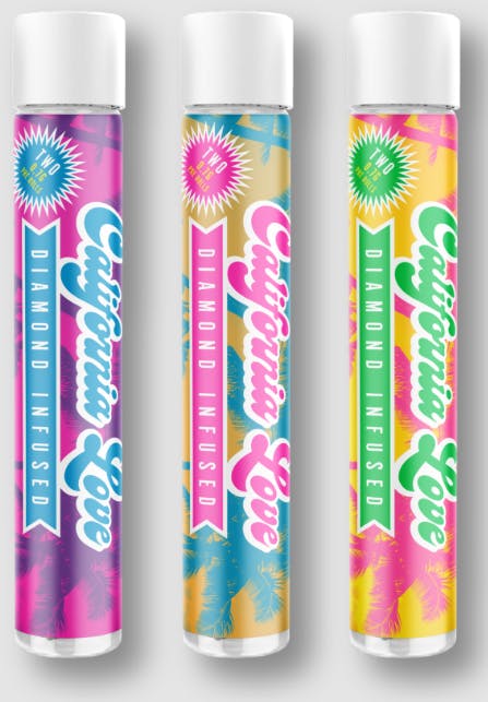 California Love - California Love | Hash Cake | Infused Joints | 0.7g each | 2pk - 1