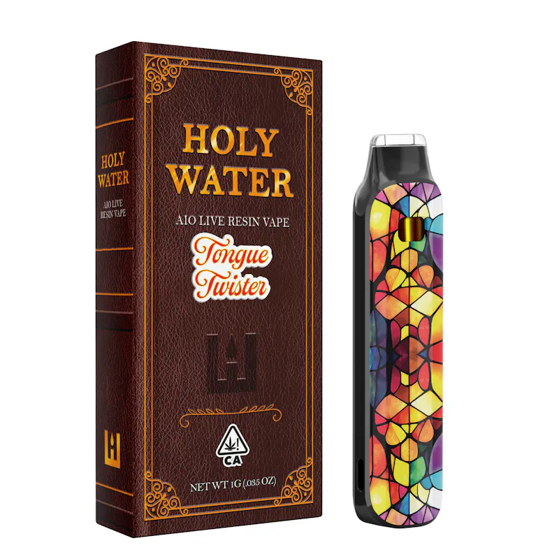 Dabwoods Tongue Twister Holy Water Live Resin 1g concentrate