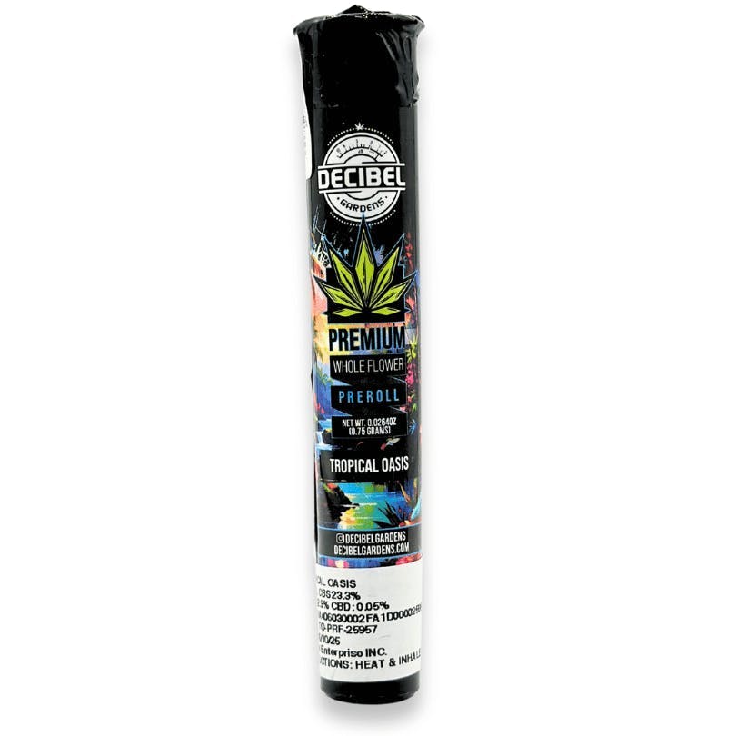 Decibel Gardens - Decibel Gardens | Tropical Oasis | Joint | 0.75g - 1