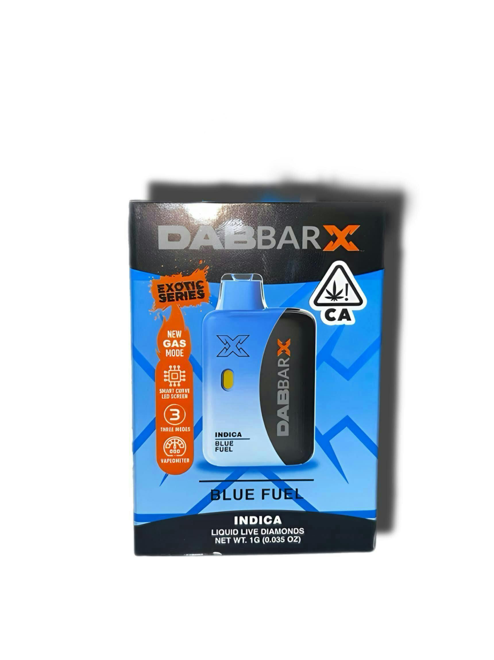 Dabwoods - Dabwoods | Blue Fuel | Dab Bar X All-in-One Disposable | 1g - 1