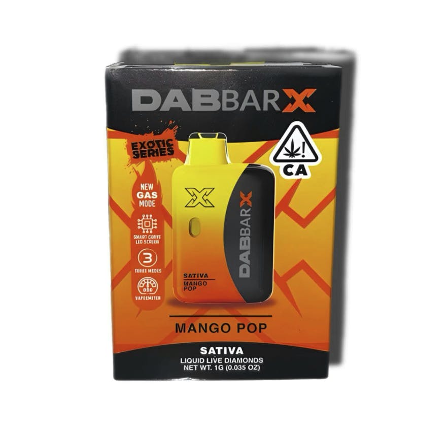 Dabwoods - Dabwoods | Mango Pop | Dab Bar X Liquid Diamonds Disposable | 1g - 1