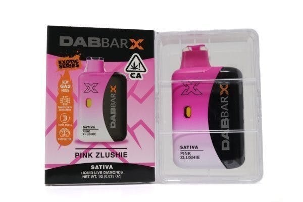 Dabwoods - Dabwoods | Pink Zlushie | Dab Bar X Liquid Diamonds Disposable | 1g - 1