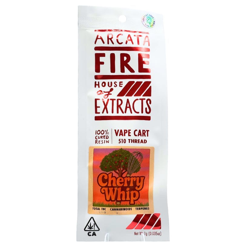 Arcata Fire - Arcata Fire | Cherry Whip | Live Resin | 510 Cartridge | 1g - 1