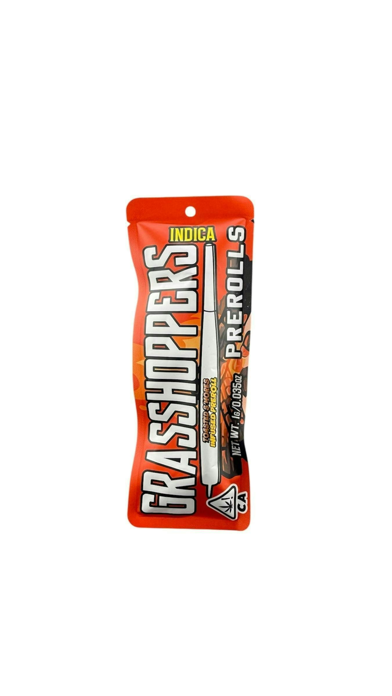 Grasshoppers - Grasshoppers | Toasted S'mores | Infused Joints | 1g - 1