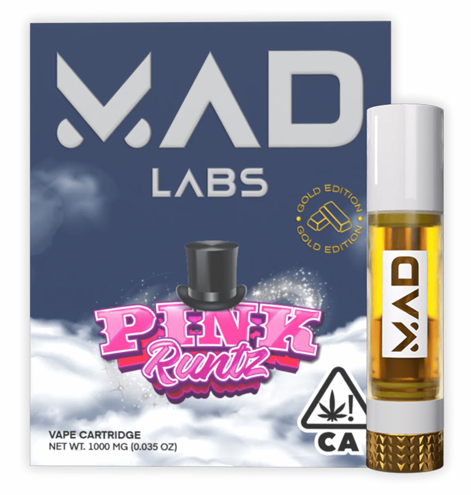 Mad Labs - Mad Labs - Pink Runtz - Vape Cartridge 1G - 1