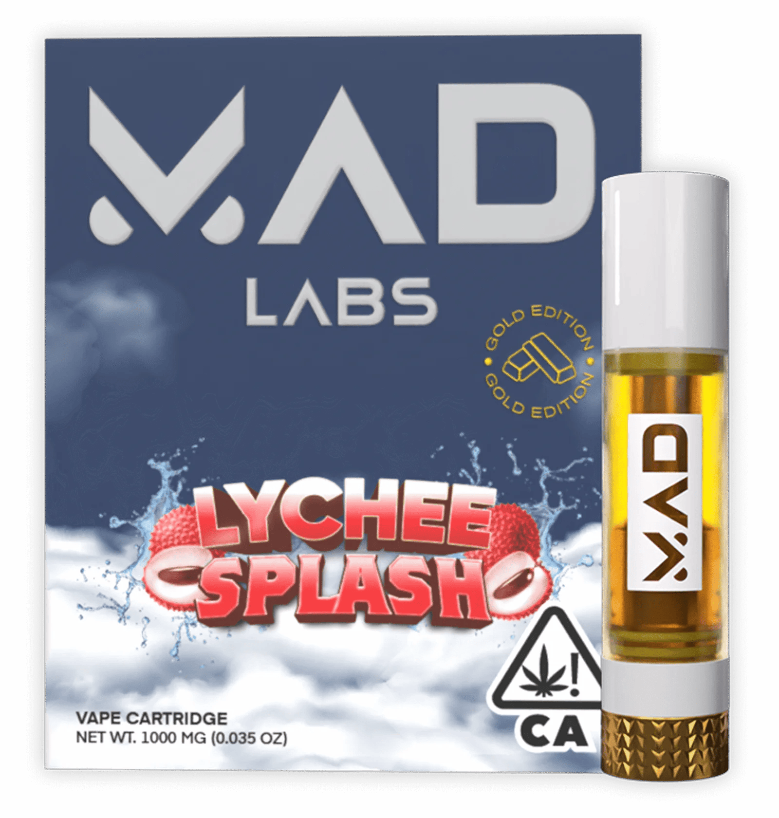 Mad Labs - Mad Labs - Lychee Splash - Vape Cartridge 1G - 1