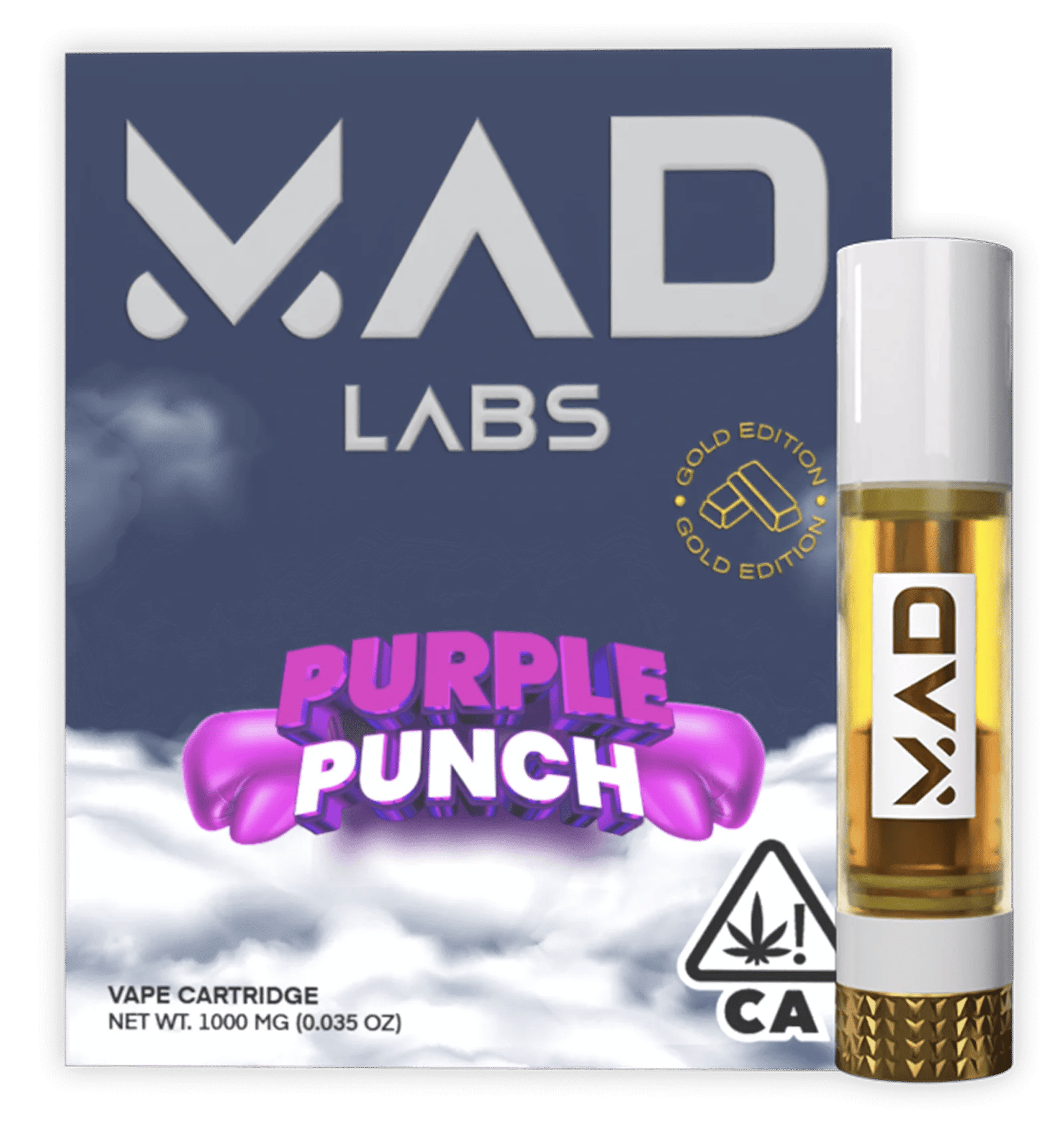 Mad Labs - Mad Labs - Purple Punch - Vape Cartridge 1G - 1