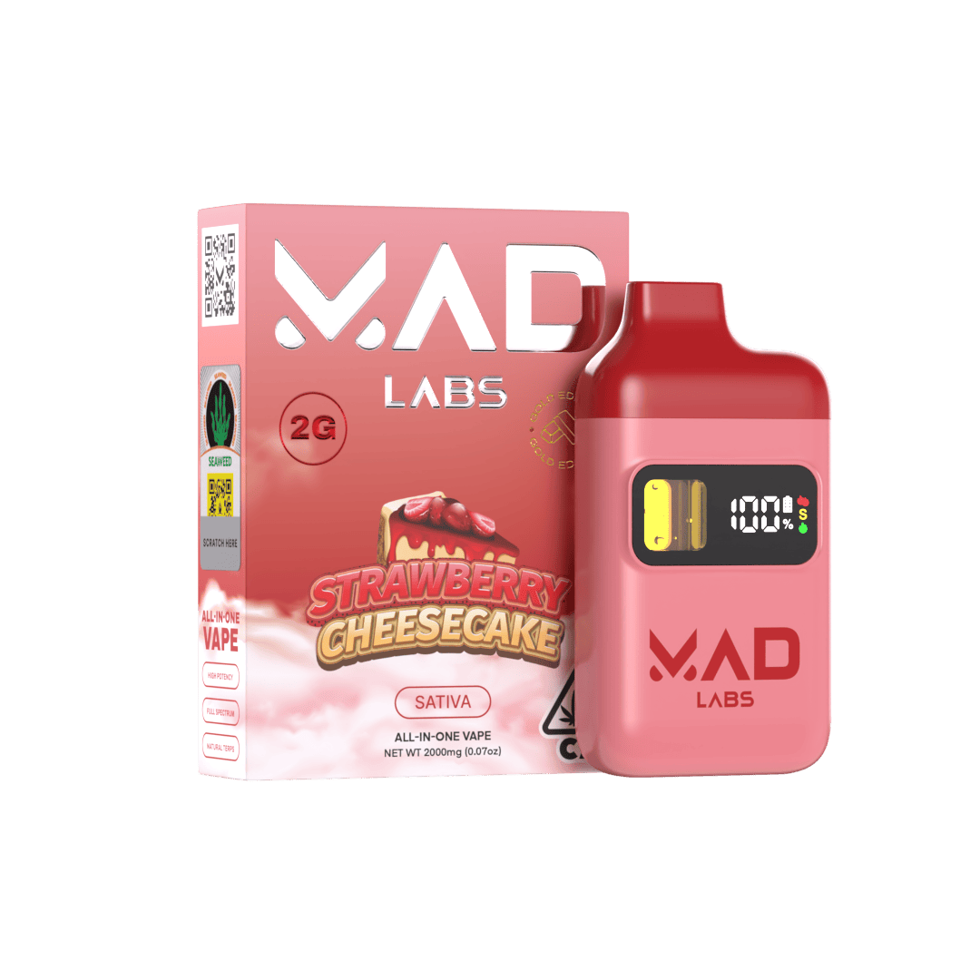 Mad Labs - Mad Labs - Strawberry Cheesecake - All-in-One Gold Edition 2G - 1