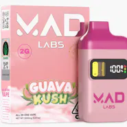 Mad Labs | Guava Kush | Disposable | 2g