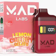 Mad Labs | Lemon Cherry Gelato | Disposable | 2g