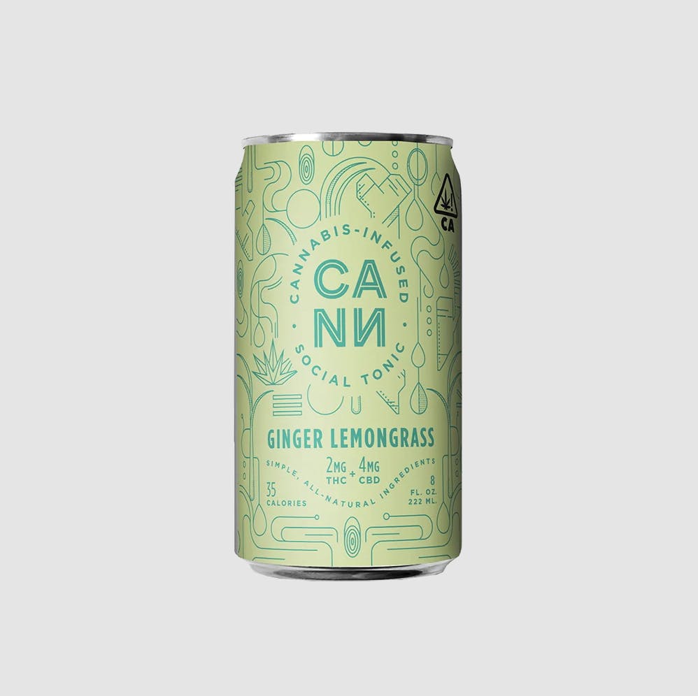 Cann - Ginger Lemongrass | Non-carbonated - 1