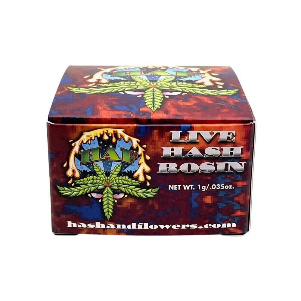 Hash and Flowers - Hash and Flowers | Sweet-N-Sour | Solventless | Rosin | 1g - 1