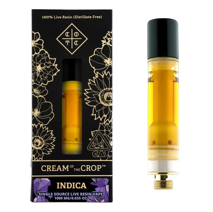 Cream of the Crop - Cream of the Crop | Grape Gatsby | Live Resin Cartridge | 1g - 1