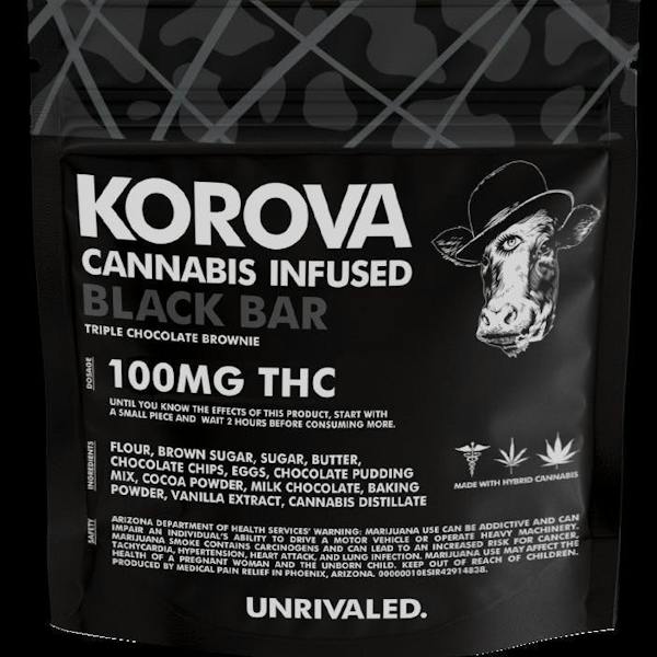 Korova Triple Chocolate Brownie 100mg