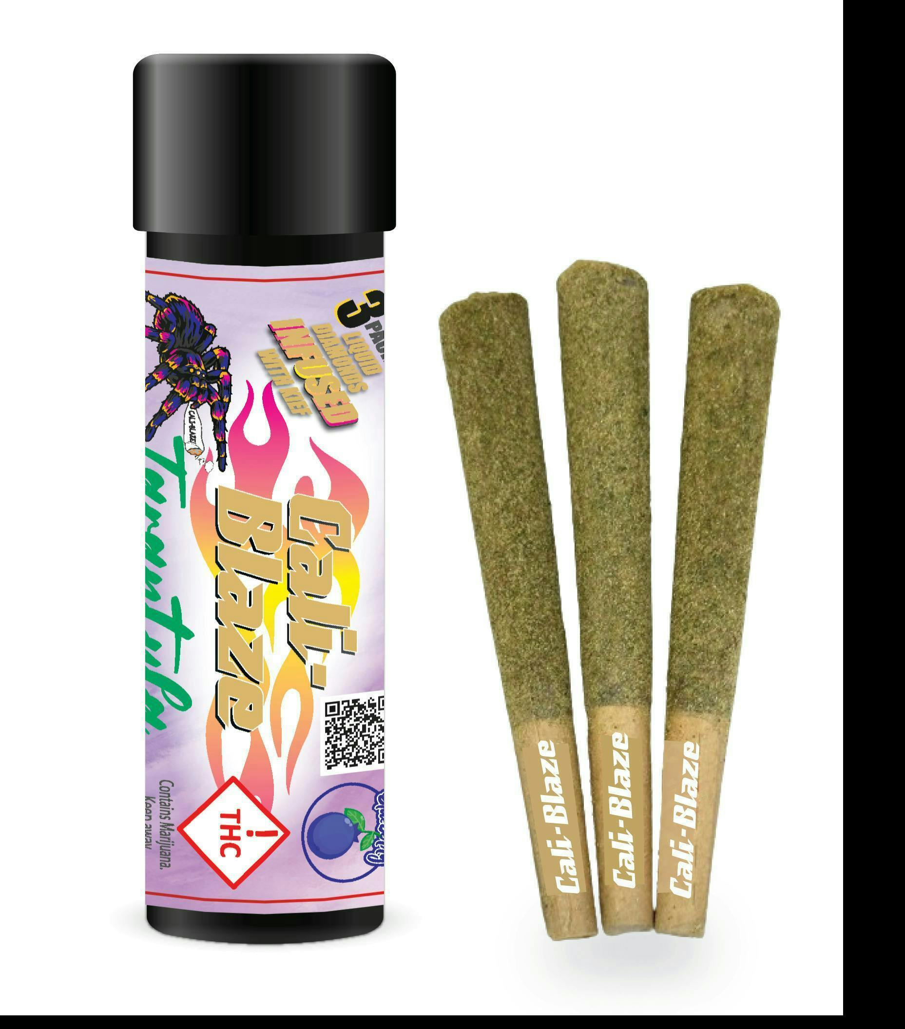 Cali-Blaze - Ben & Gary's | Infused Joint | 1g each | 3pk - 1