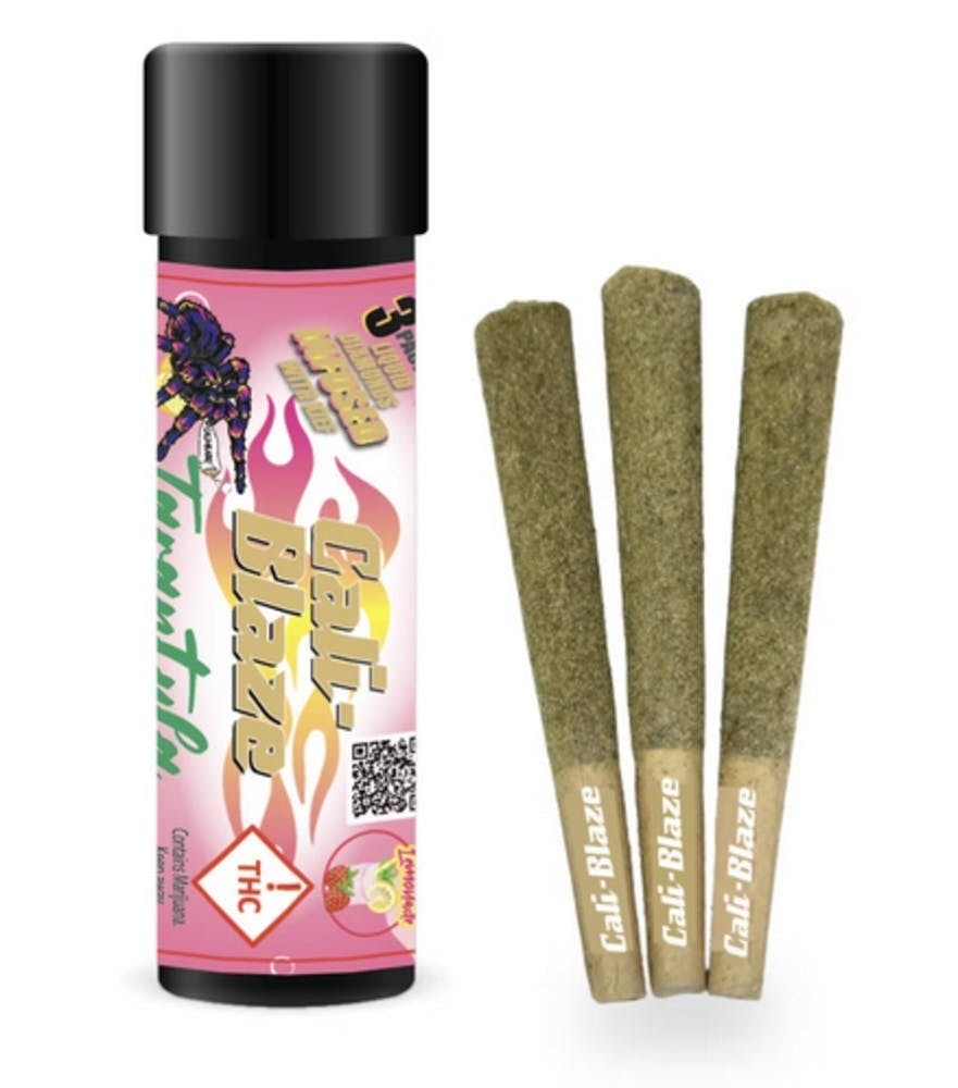Cali-Blaze - Blueberry x Tropical Banana | Infused Joints | 1g each | 3pk - 1