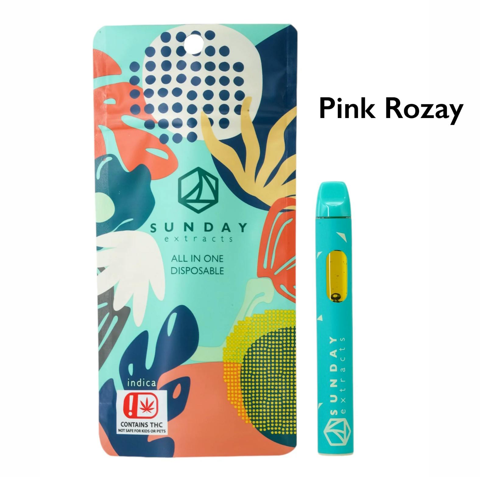 Sunday Extracts - Pink Rozay | Disposable | 2g - 1