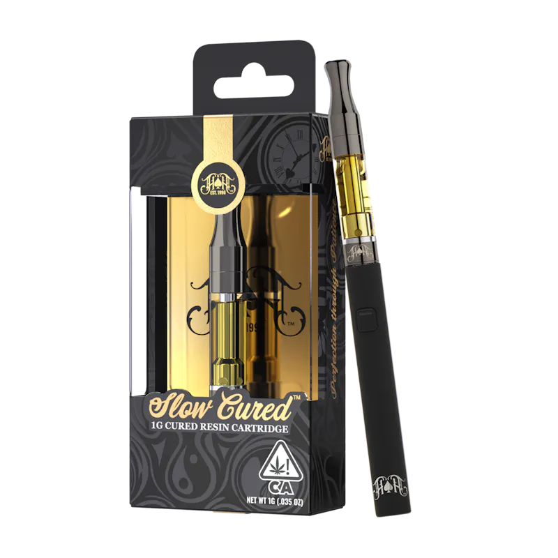 Heavy Hitters CAM: Blue Cookies Slow Cured Resin Cartridges - 1g cartridge