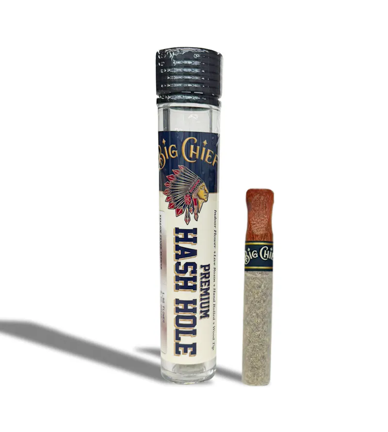 Big Chief Premium Hash Holes 2G - Yellow Fever Flower X Mint Oasis pre-roll