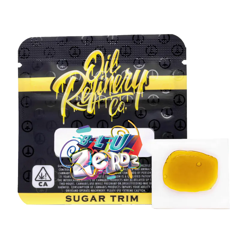 Jungle Boys Oil Refinery Co. Blu Zerdz - .5g Sugar Trim concentrate