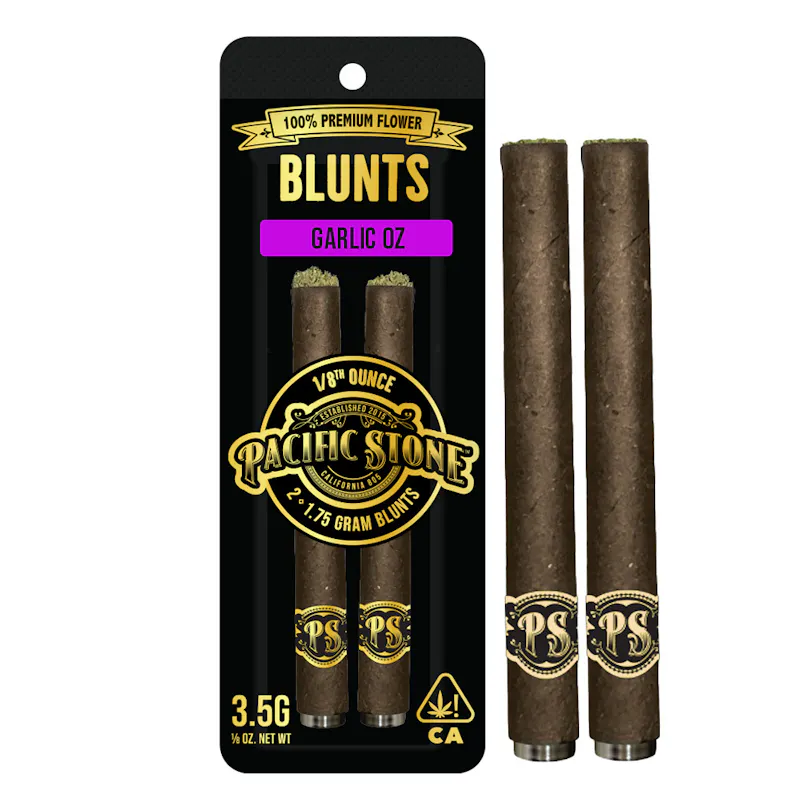 Pacific Stone Garlic OZ Blunts 1.75g each 2pk pre-roll