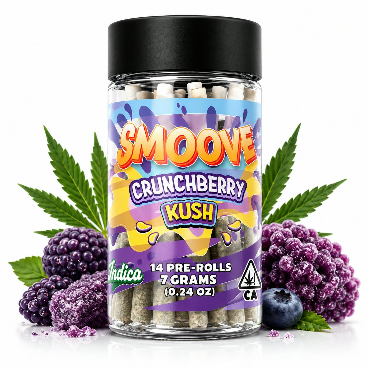 Smoove - Smoove Pre Roll Crunchberry Kush 14 x 0.5 - 7G - 1