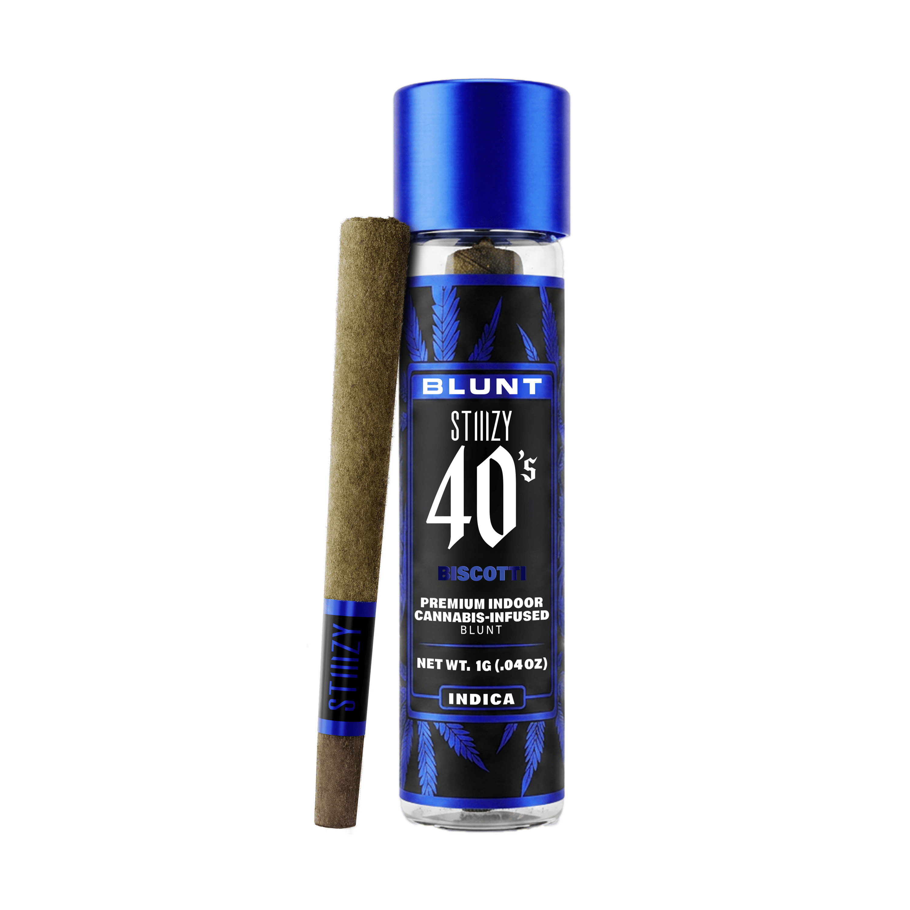 STIIIZY - Biscotti - 1G 40's Infused Blunts - 1