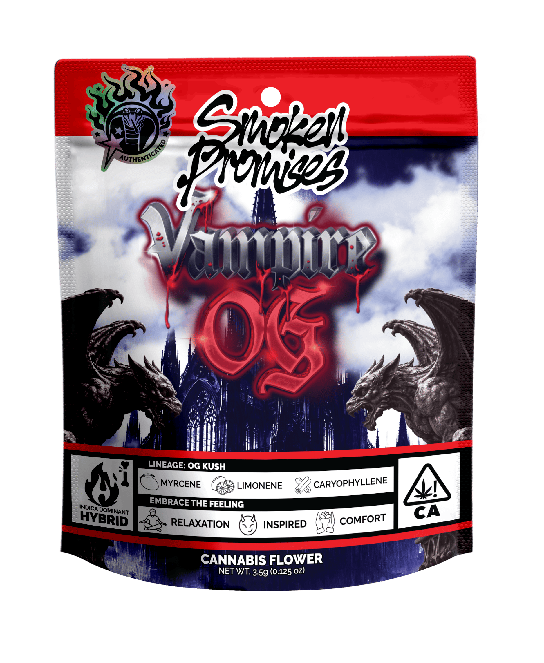 Smoken Promises - Vampire OG | Indoor Flower - 3.5g - 1