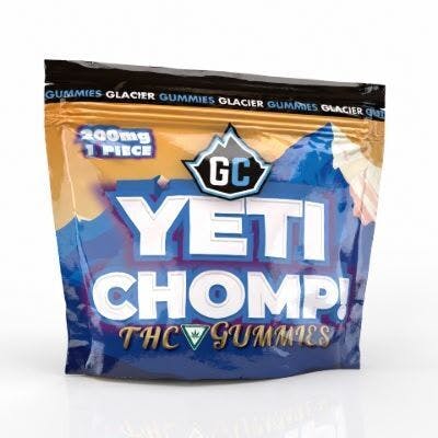 Glacier Cannabis - Yeti Chomp | Cherry | 200mg each | 1pk - 1