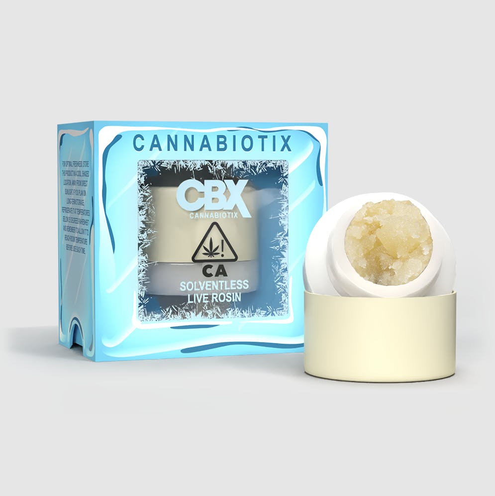 CBX: Cannabiotix - Zatomic | Tier 1 Live Rosin | Cold Cure Badder | 1g - 1
