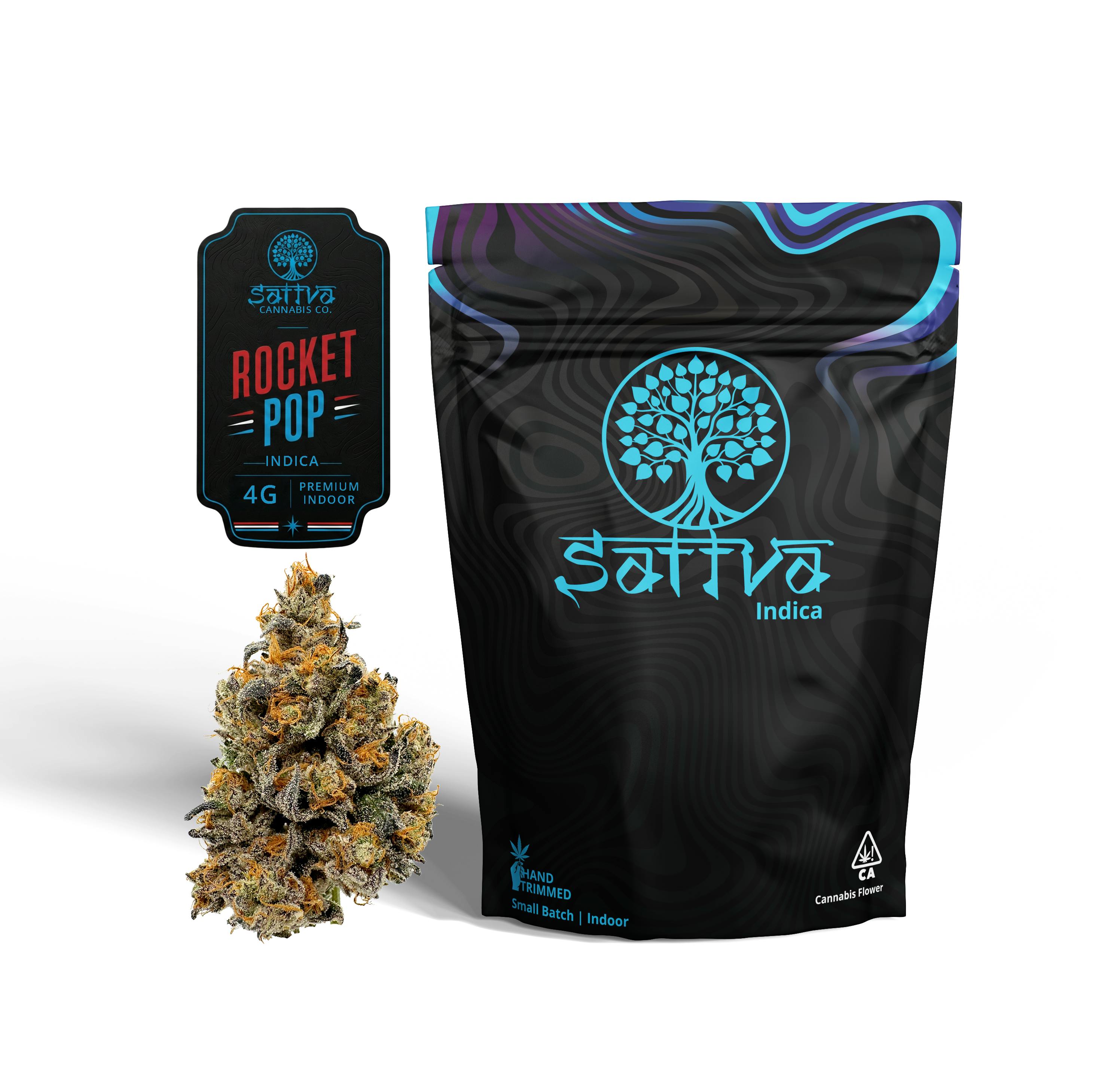 SATTVA Cannabis - S A T T V A | Rocket Pop | Premium Indoor | 4g - 1