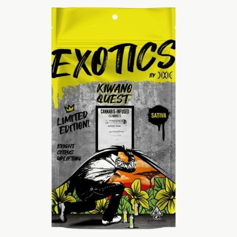Dixie Brands - Kiwano Quest Gummies | 200mg - 1
